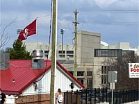 Memorial Stadium and Assembly Hall House: The Porch