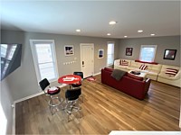 Memorial Stadium and Assembly Hall House: The Porch